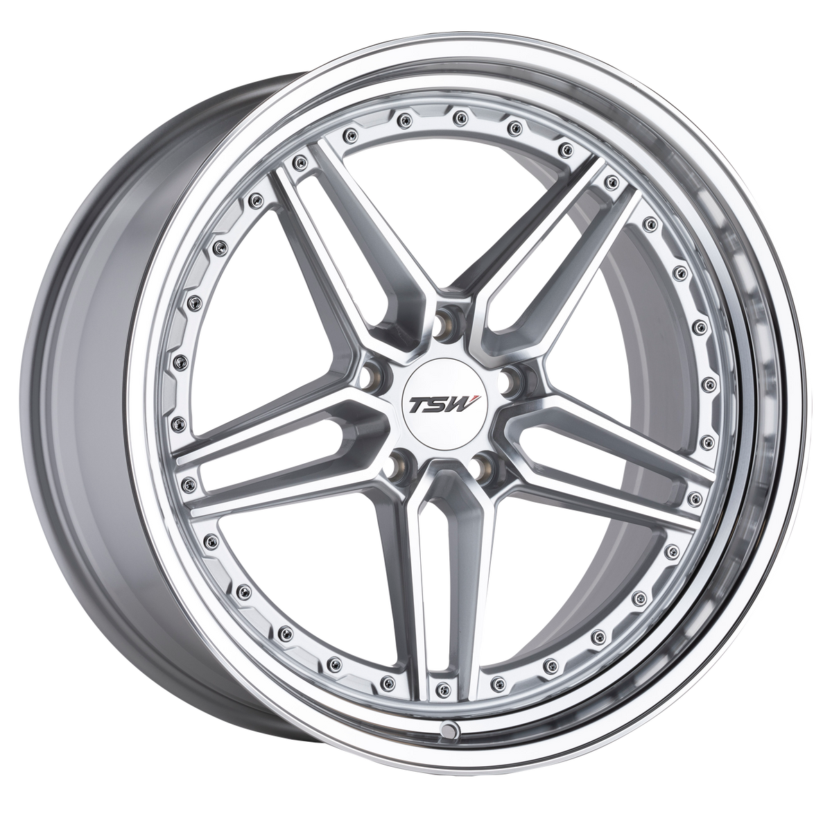 TW ASCARI 20X10.5 5X120 +25 76 SLV MR FC