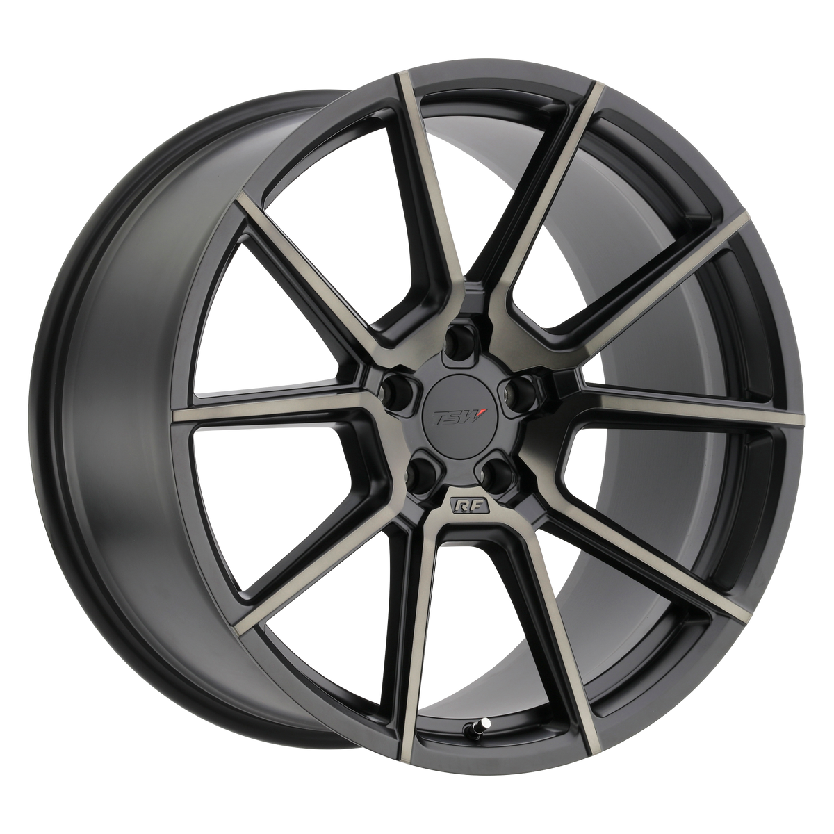 TW CHRONO 19X9.5 5X120 +39 76 M-BLK DDT