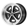 VN501 17X8 5X4.75 G-BLK MACH 00MM