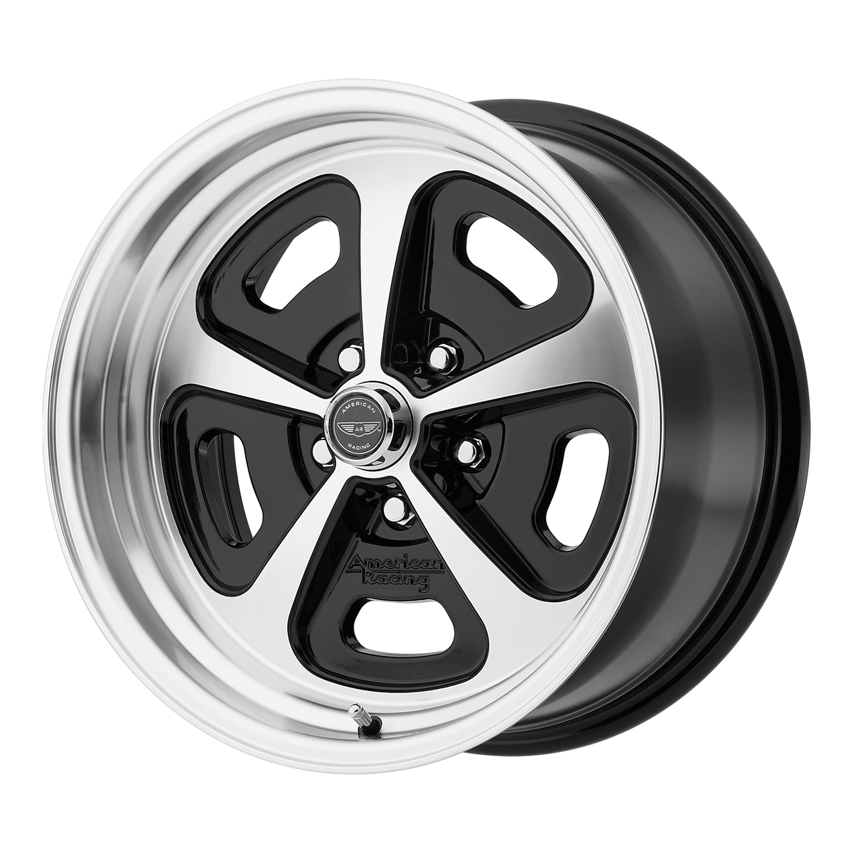 VN501 15X8 5X4.75 G-BLK MACH 00MM