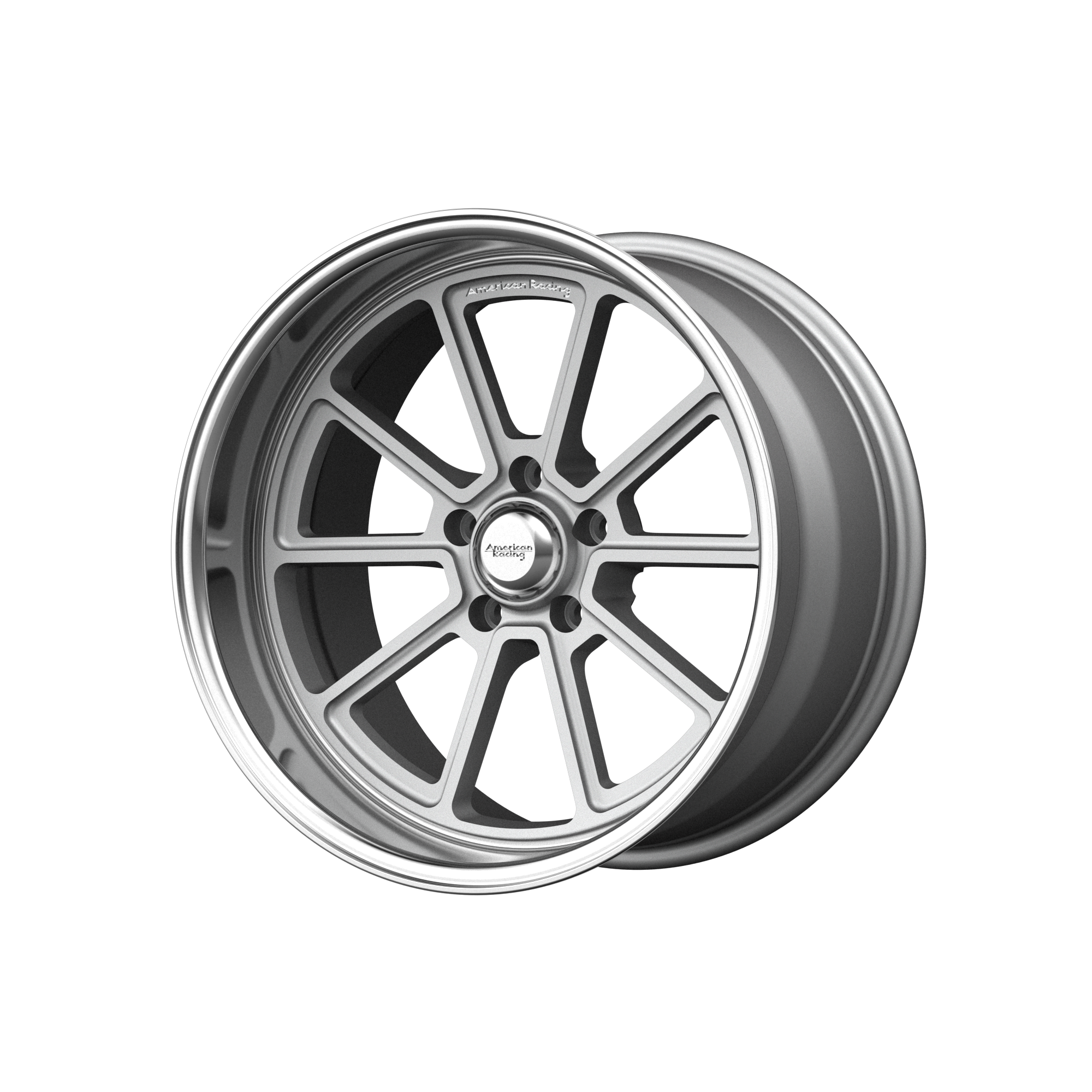 VN510 18X10 5X4.5 VINTAGE SLV DIA LP 12M