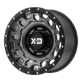 XD129 18X9 6X5.5 M-GRY BLK-RING +18MM