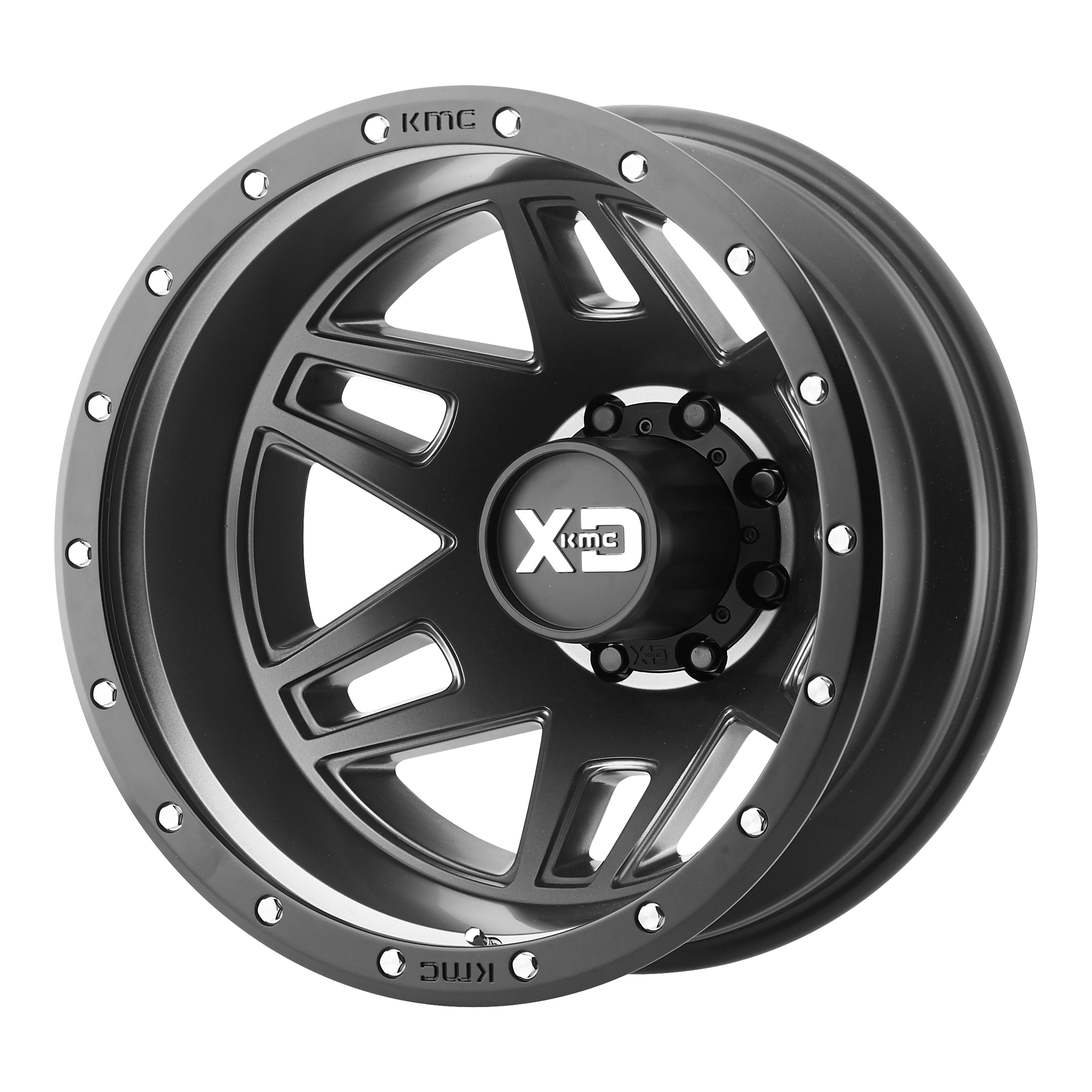 MACHETE DRW 17X6.5 8X200 -155 S-BLK (DR)
