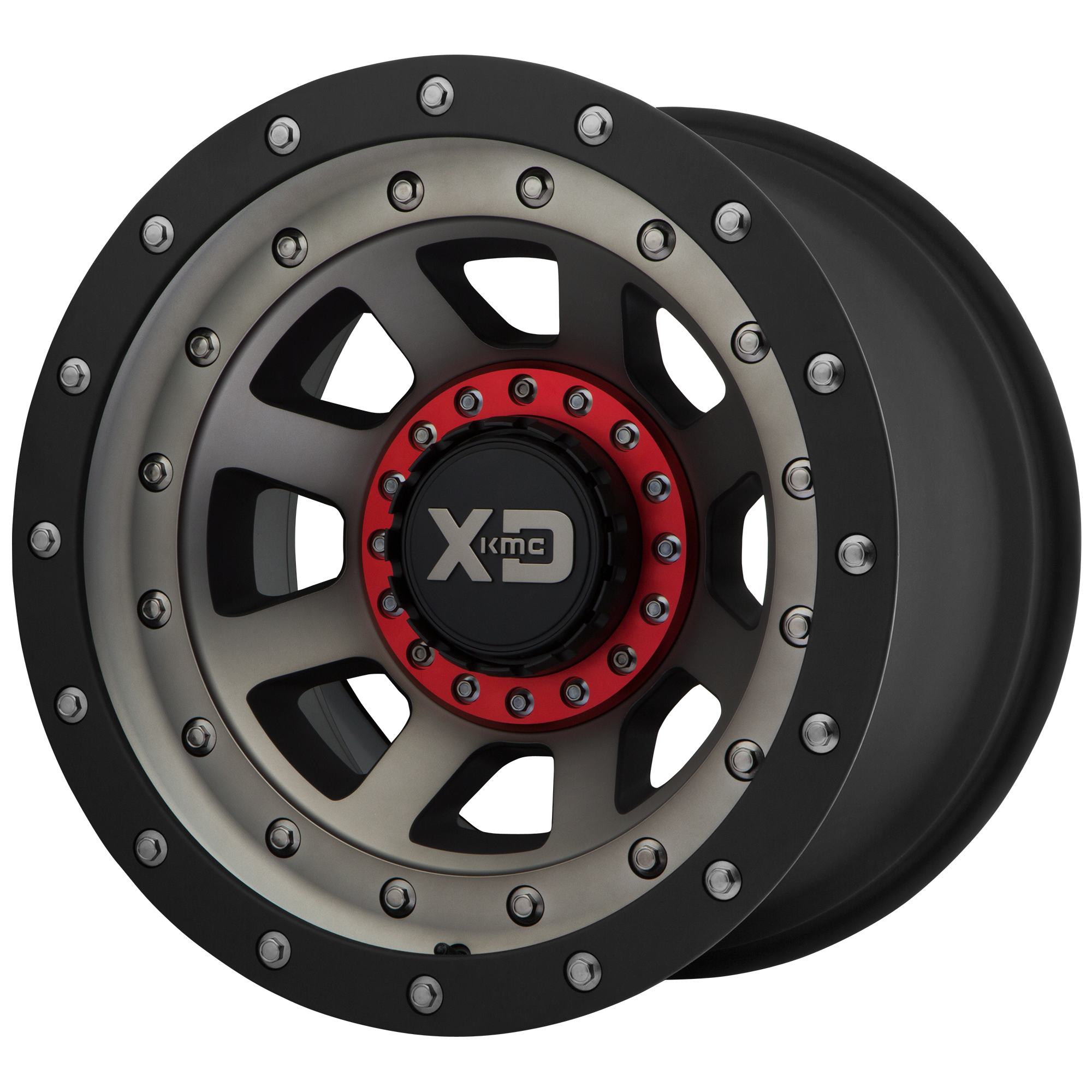 XD137 17X9 6X135/5.5 S-BLK DTCC -12MM