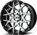 XD203 22X10 6X135 G-BLK/G-BLK/MILL -18MM