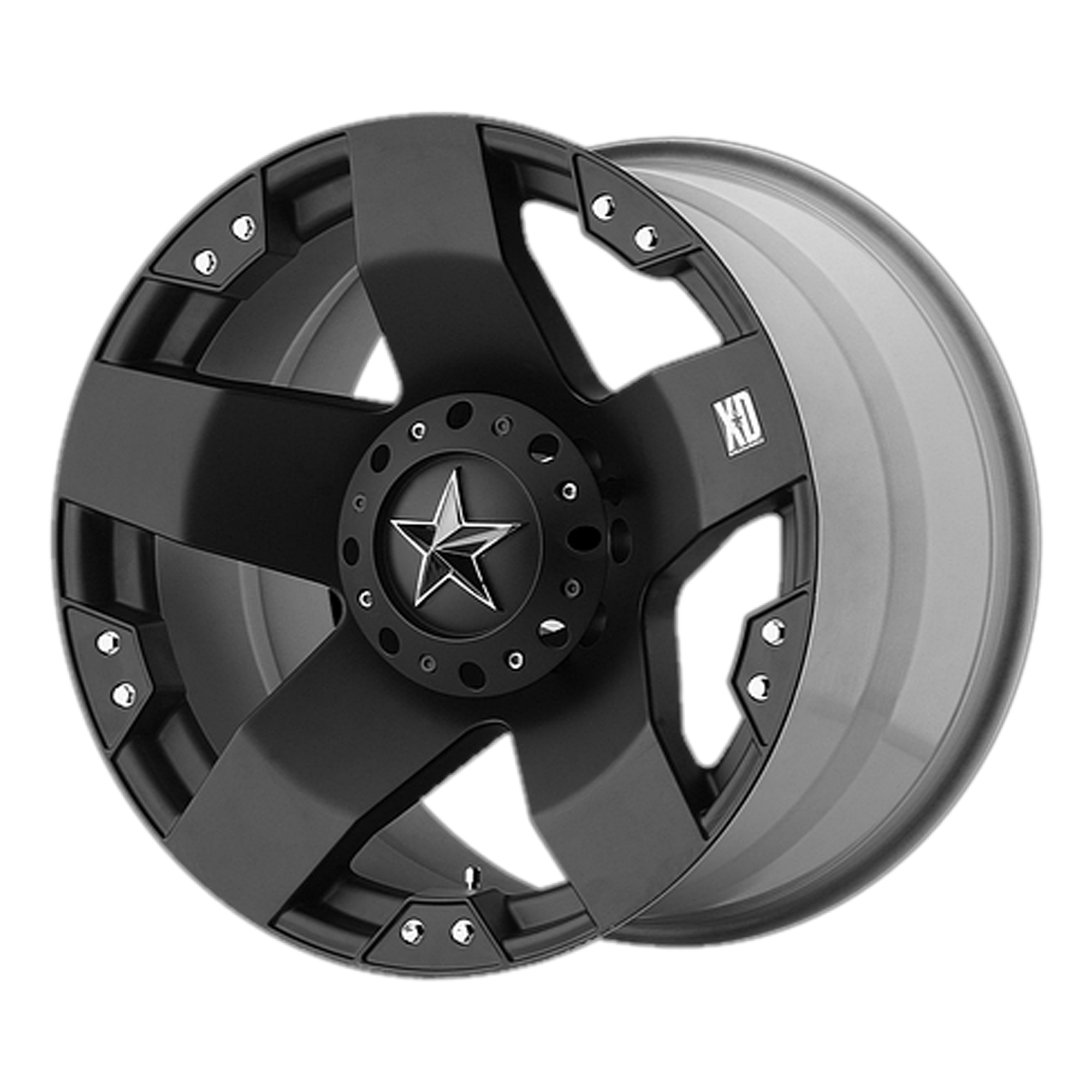 XD775 RKSTAR 17X8 6X135/5.5 M-BLK +35MM
