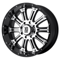 XD795 HOSS 16X8 8X6.5 G-BLK/MCH 0MM
