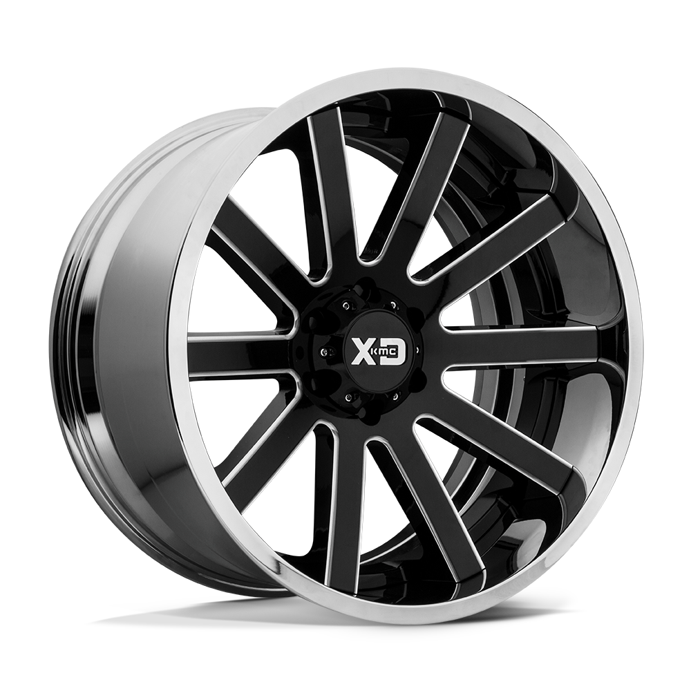 XD818 20X10 5X5.0 G-BLK MILL -24MM