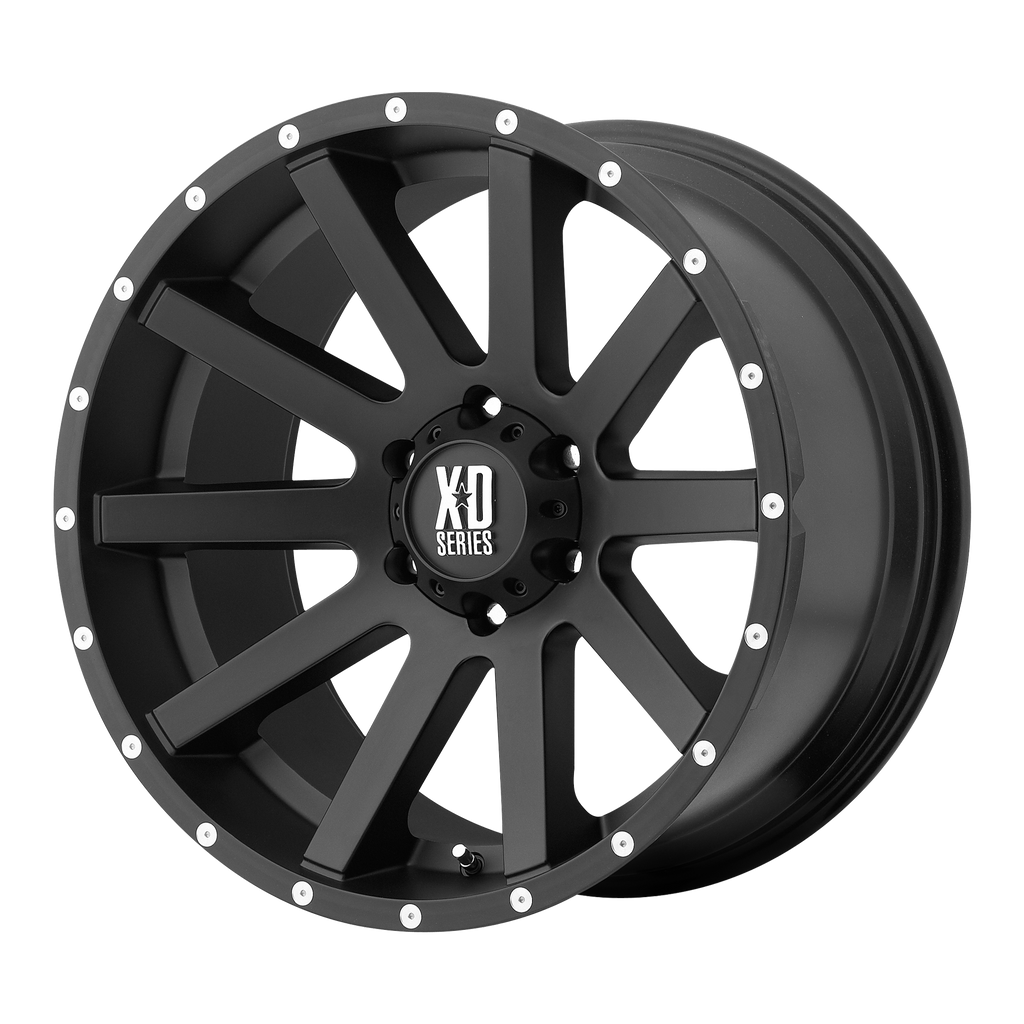XD818 20X9 5X150 SATIN BLACK 30MM