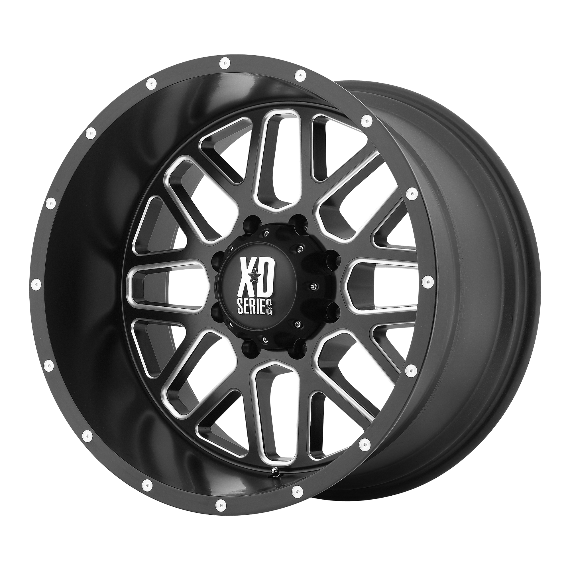 XD820 18X8 5X120 S-BLK MILL BTCC 38MM