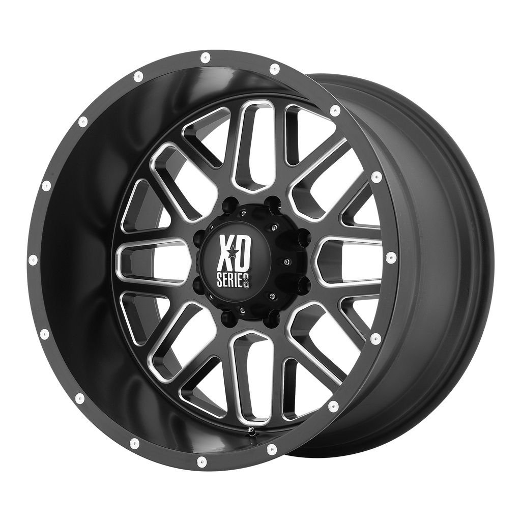 XD820 20X10 5X5.0 S-BLK MILL -24MM