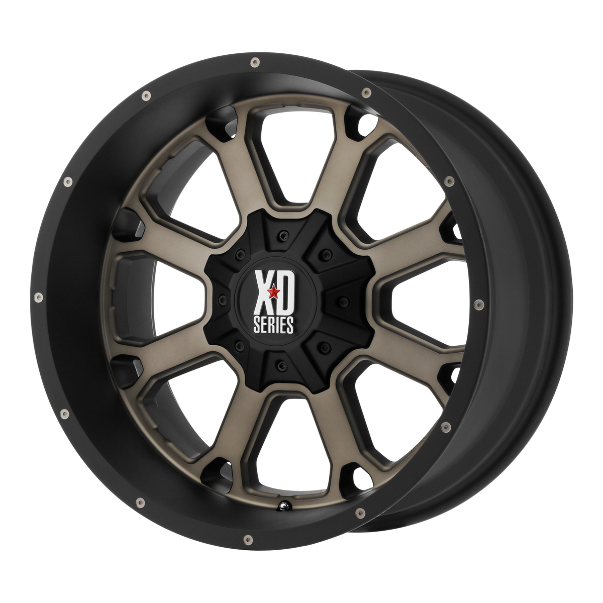 XD825 20X12 5X5.0/5.5 M-BLK DTCC -44MM