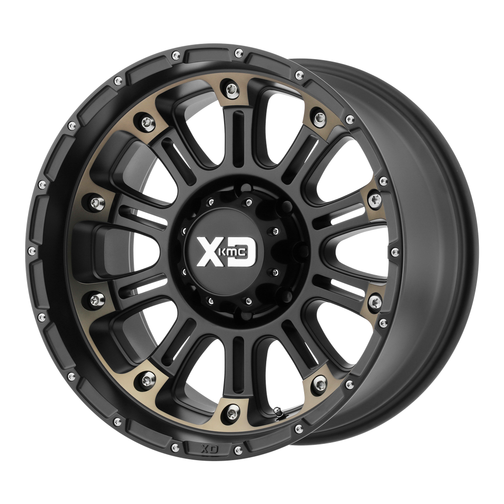 XD829 20X9 6X5.5 S-BLK MACH DTCC 18MM