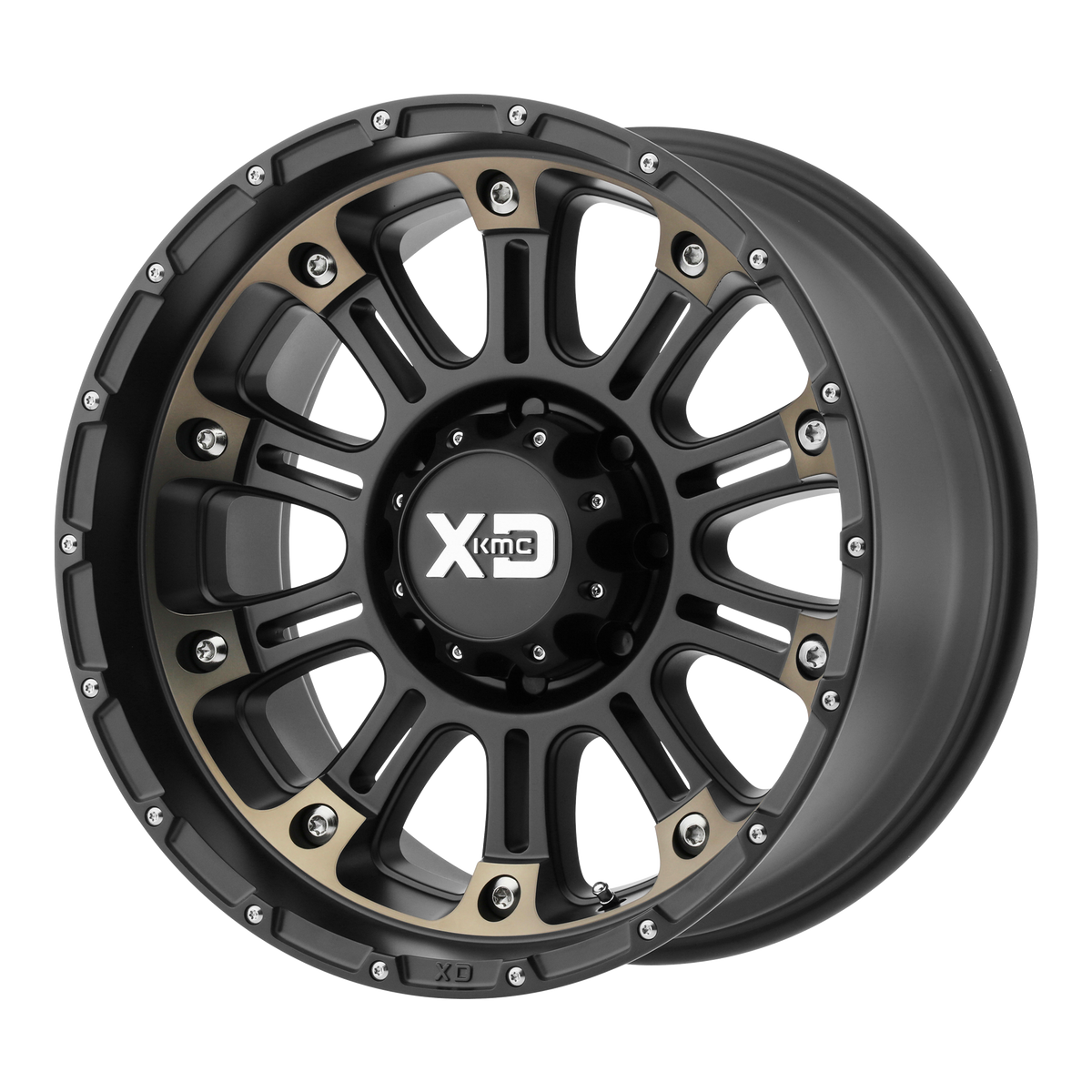 XD829 20X9 6X5.5 S-BLK MACH DTCC 18MM