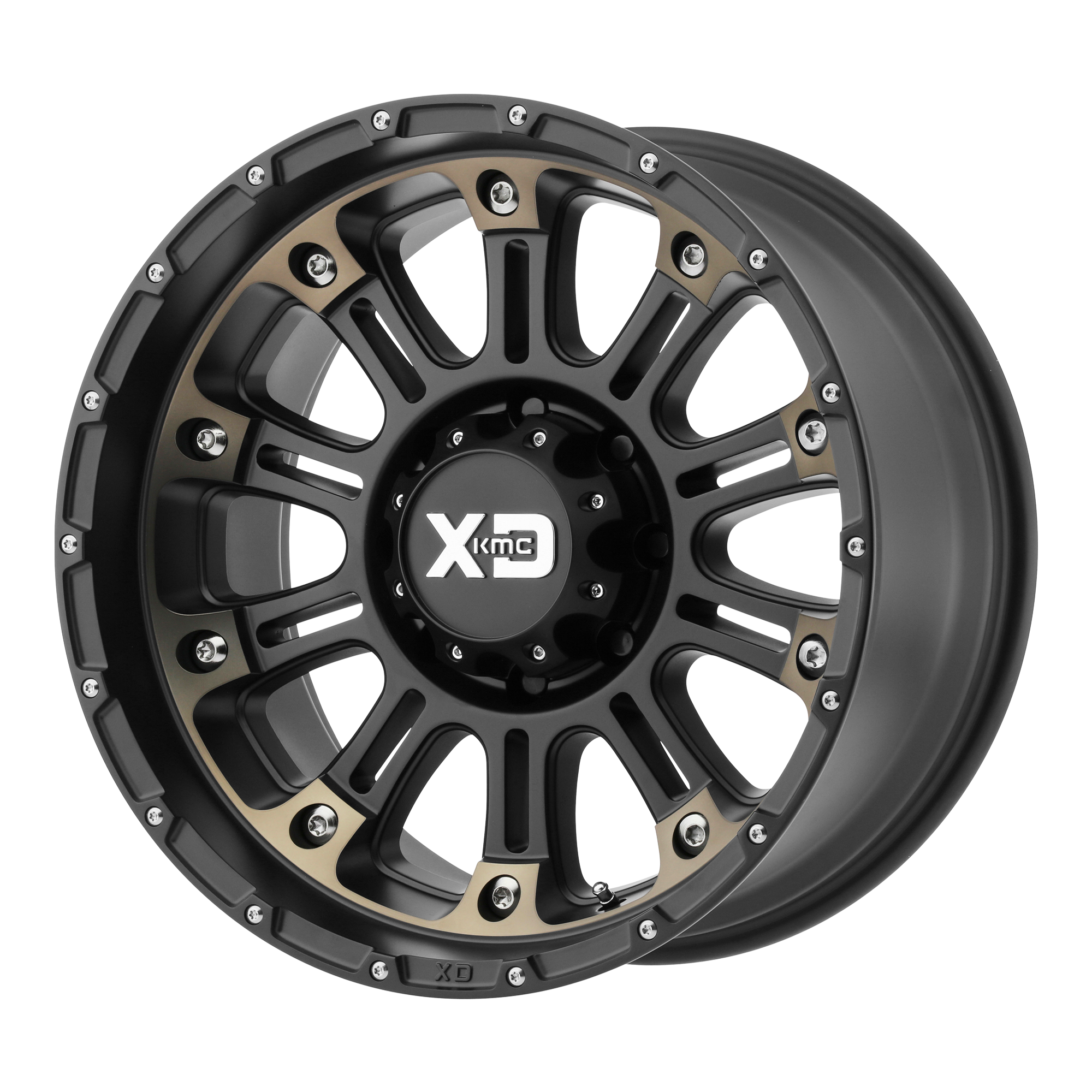 XD829 20X10 8X180 S-BLK MACH DTCC -24MM