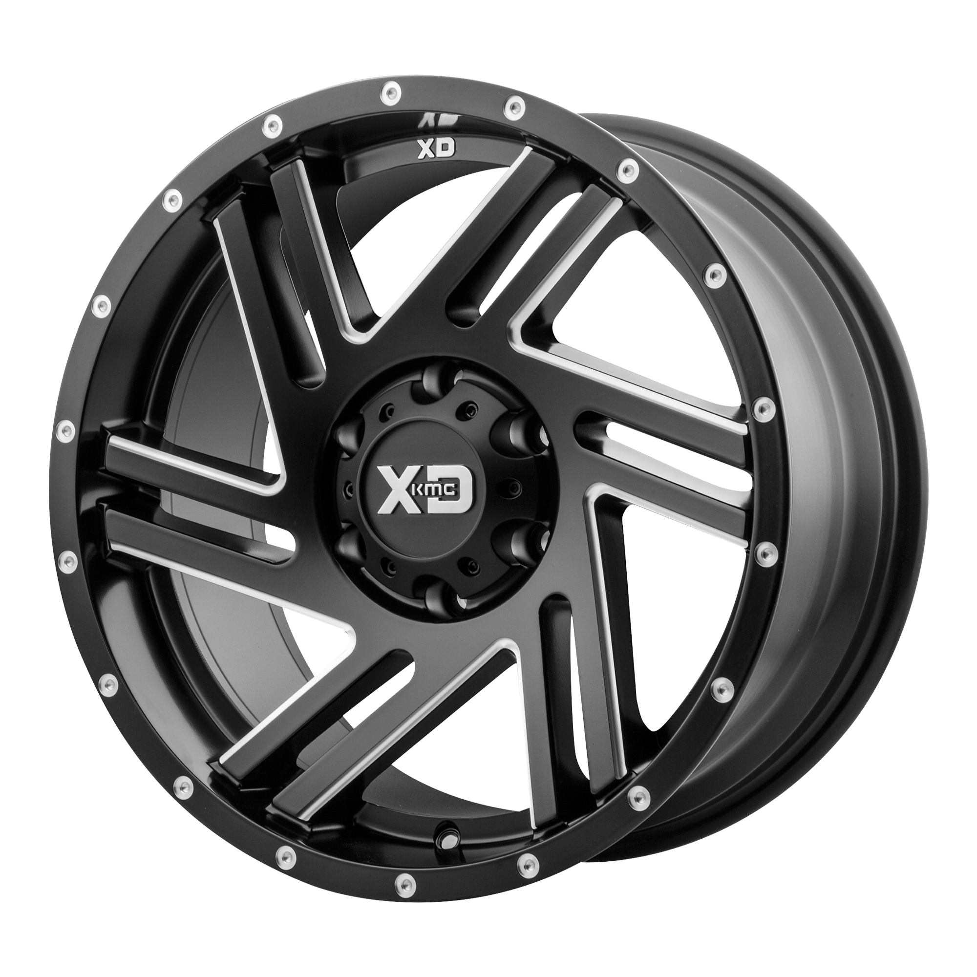 XD835 18X9 6X4.5 S-BLK MILL 18MM