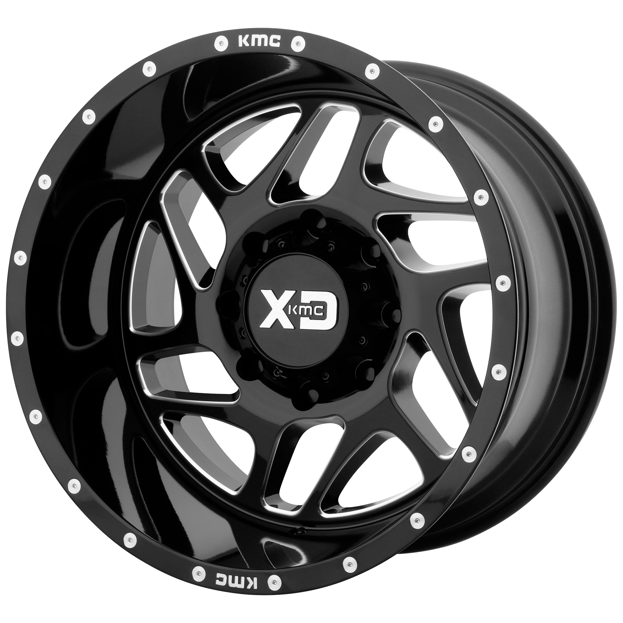 XD836 20X9 6X135 G-BLK MILL 18MM