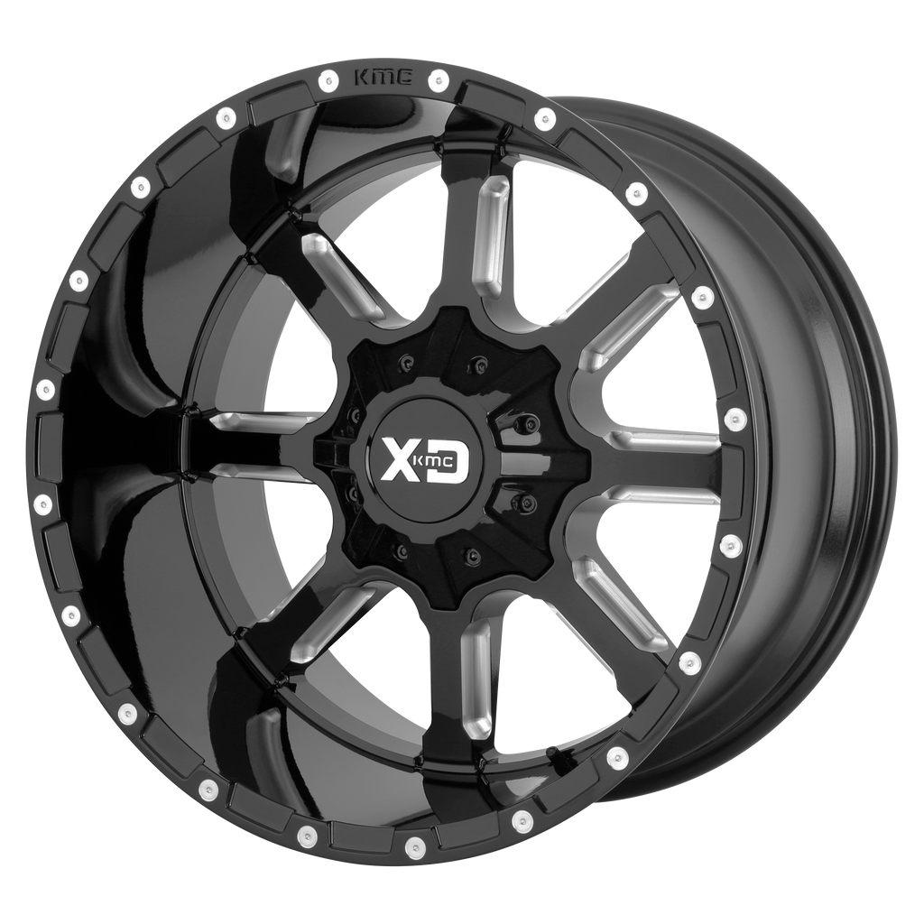 XD838 20X9 5X5.0/5.5 G-BLK MILL 0MM