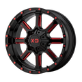 XD838 20X10 8X170 G-BLK MILL RTCC -18MM