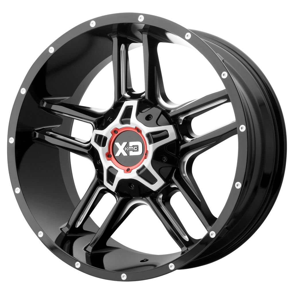XD839 20X9 8X170 G-BLK MILL 18MM