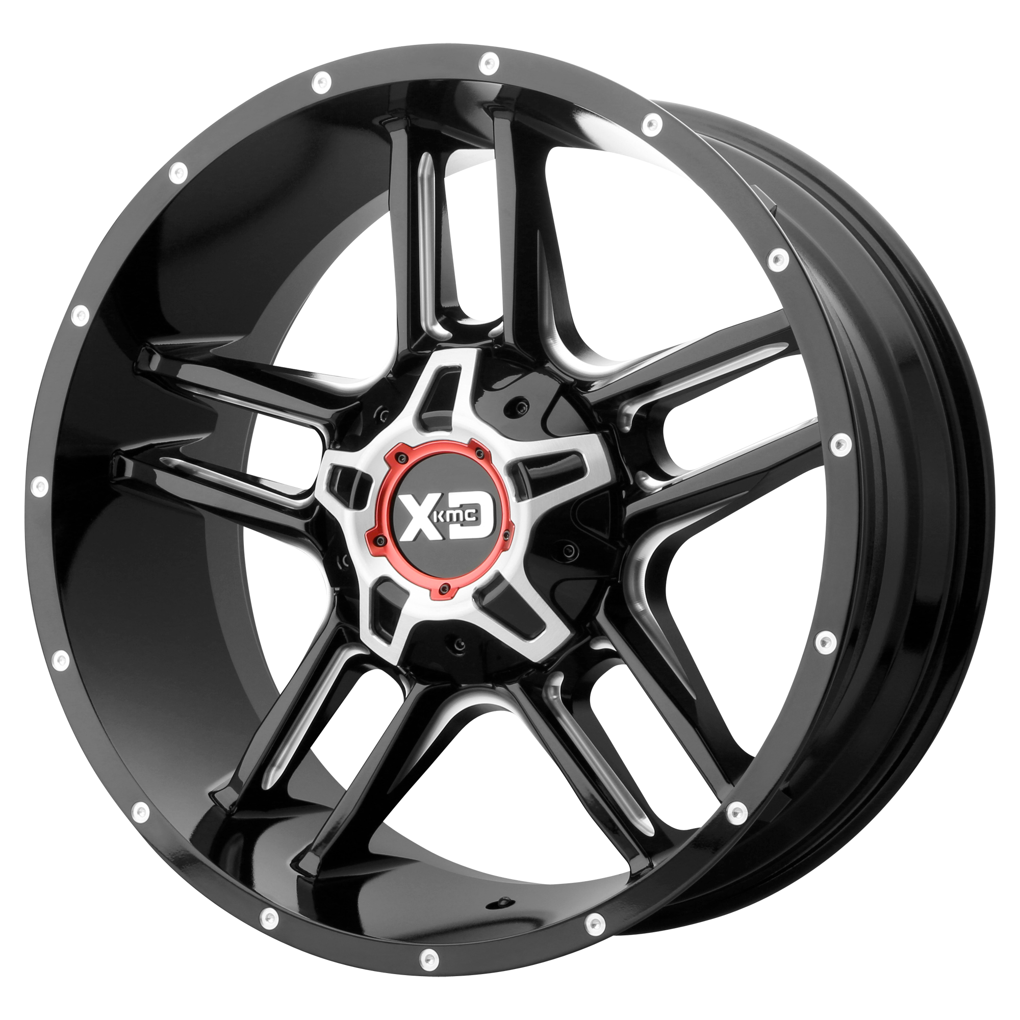 XD839 20X9 6X135/5.5 G-BLK MILL 18MM
