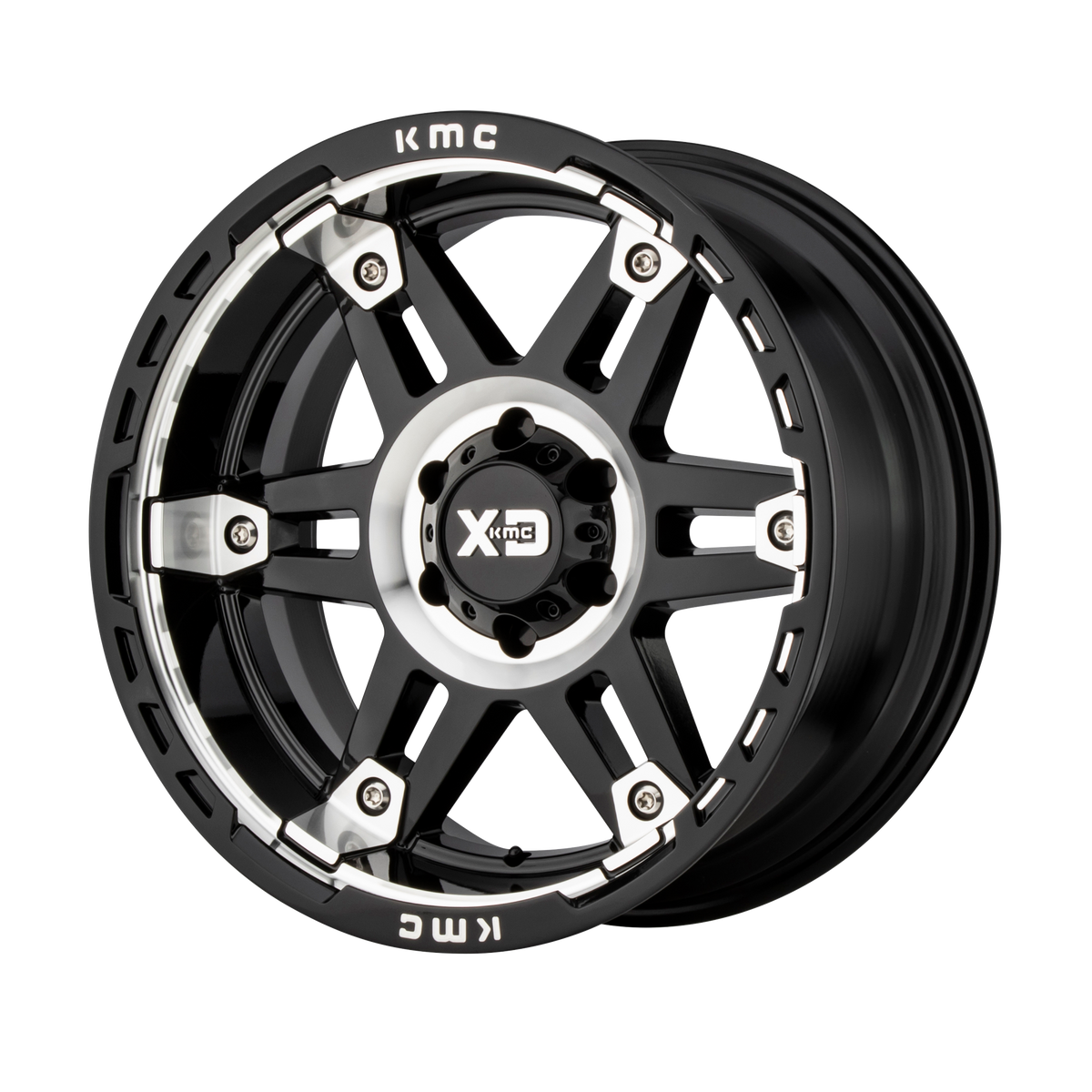 XD840 17X9 6X5.5 G-BLK MACH -12MM