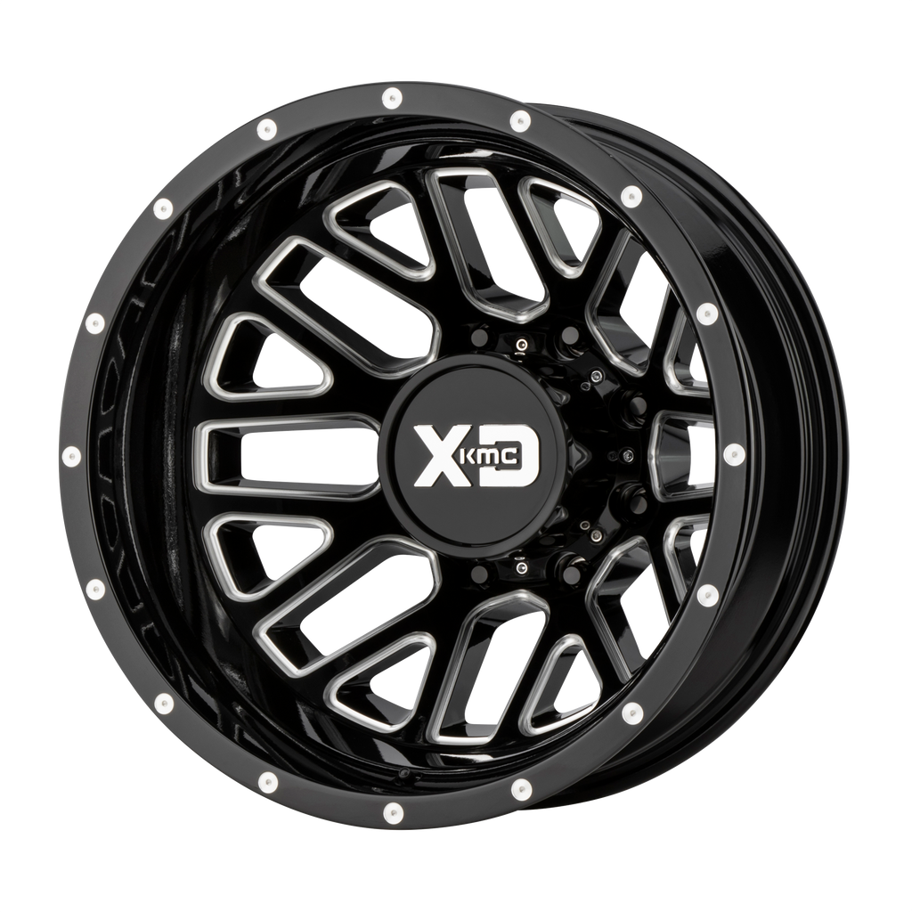 XD843 DRW 17X6.5 8X210 -155 GBLK-MILL DR