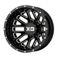 XD843 DRW 17X6.5 8X210 -155 GBLK-MILL DR