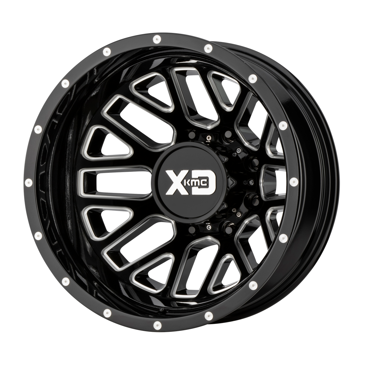XD843 DRW 17X6.5 8X210 -155 GBLK-MILL DR