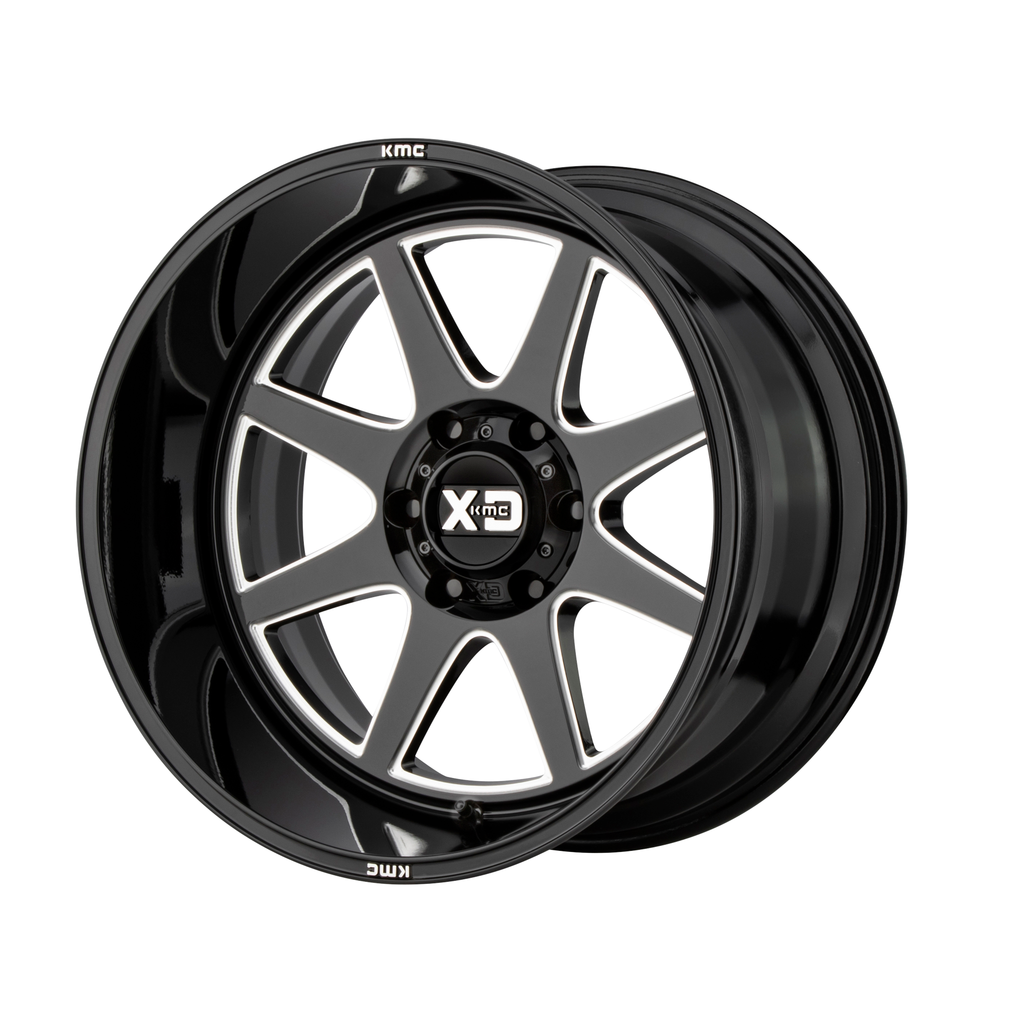 XD844 20X12 5X5.0 G-BLK MILL -44MM