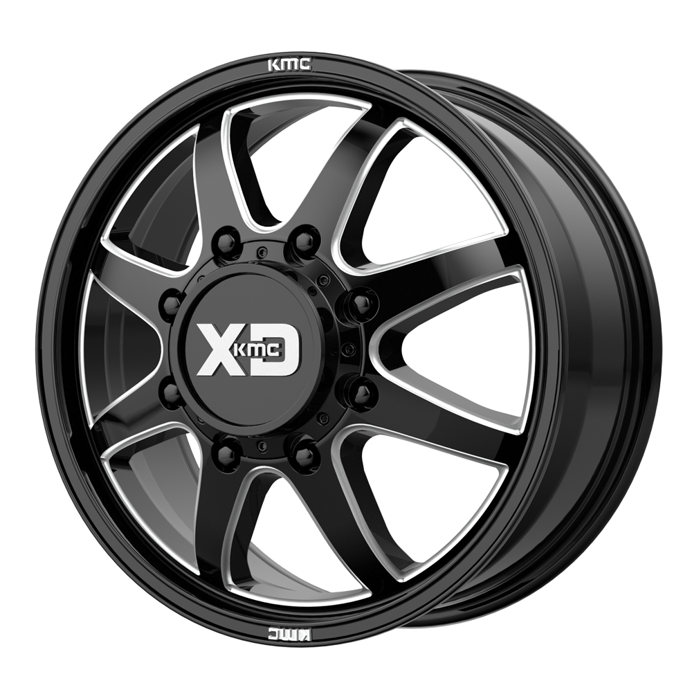 PIKE DRW 22X8.25 8X6.5 +105 GBLK-MILL DF