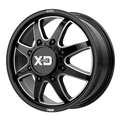 PIKE DRW 22X8.25 8X6.5 +105 GBLK-MILL DF