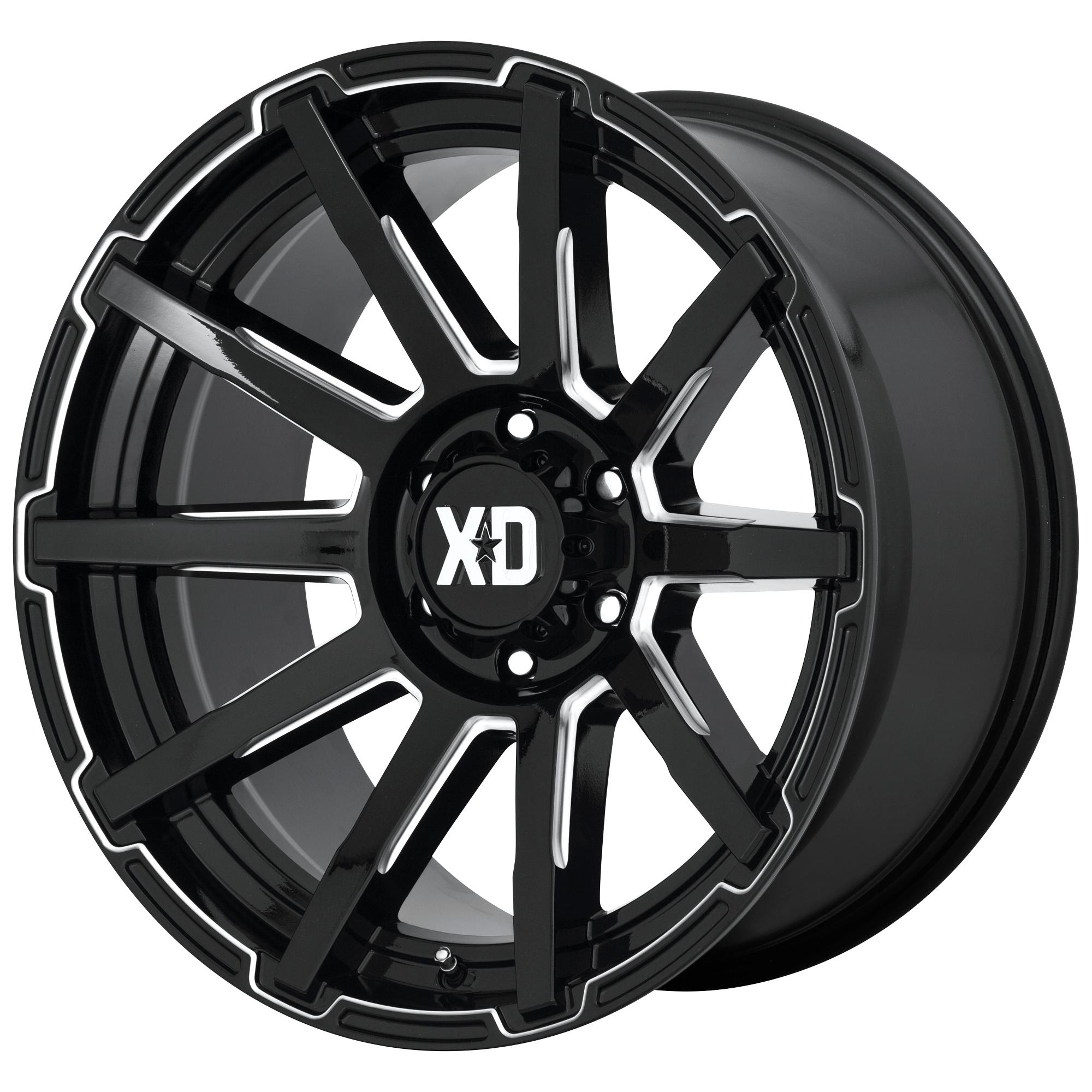 XD847 20X10 8X180 G-BLK MILL -18MM