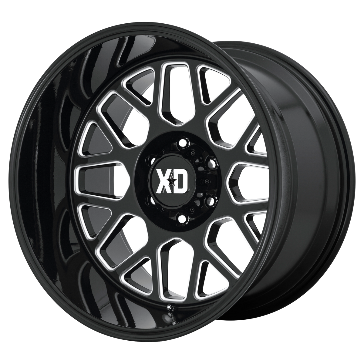 XD849 20X9 5X5.0 G-BLK MILL 0MM