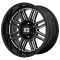 XD850 20X9 6X5.5 G-BLK MILL 0MM