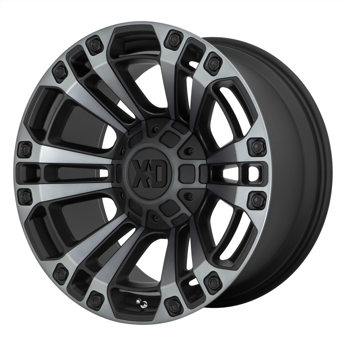 XD851 20X10 5X5.0/5.5 S-BLK GTCC -18MM