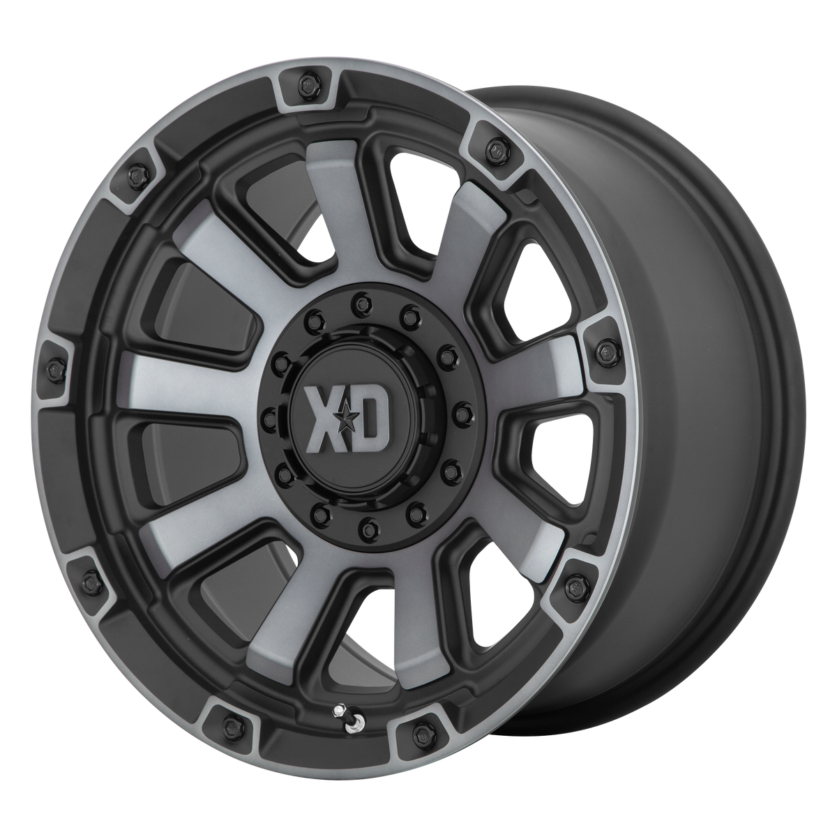 XD852 20X10 8X170 S-BLK GTCC -18MM