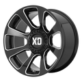 XD854 20X10 5X5.0/5.5 G-BLK MILL -18MM