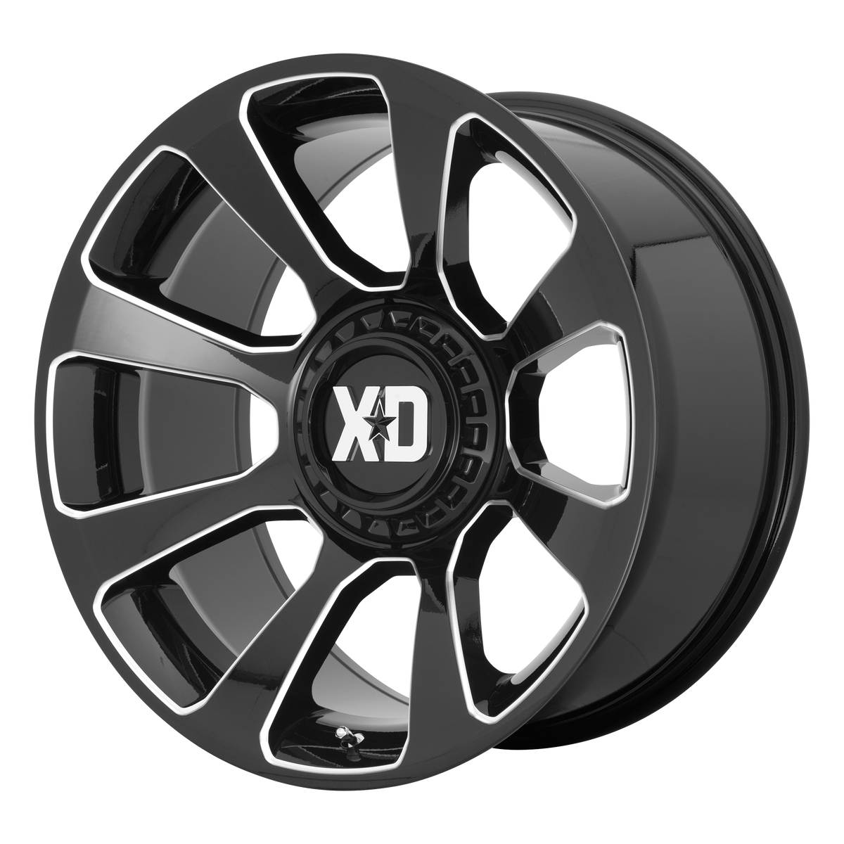XD854 20X10 5X5.0/5.5 G-BLK MILL -18MM