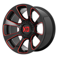 XD854 20X9 6X135/5.5 G-BLK MILL RTCC 18M