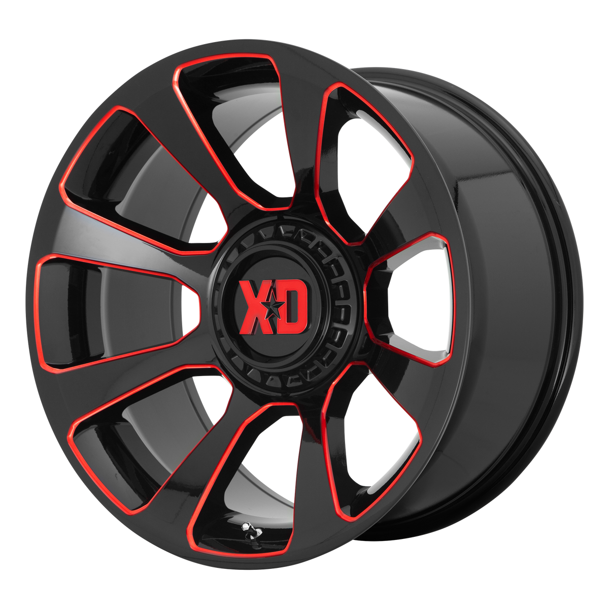 XD854 20X9 6X135/5.5 G-BLK MILL RTCC 18M
