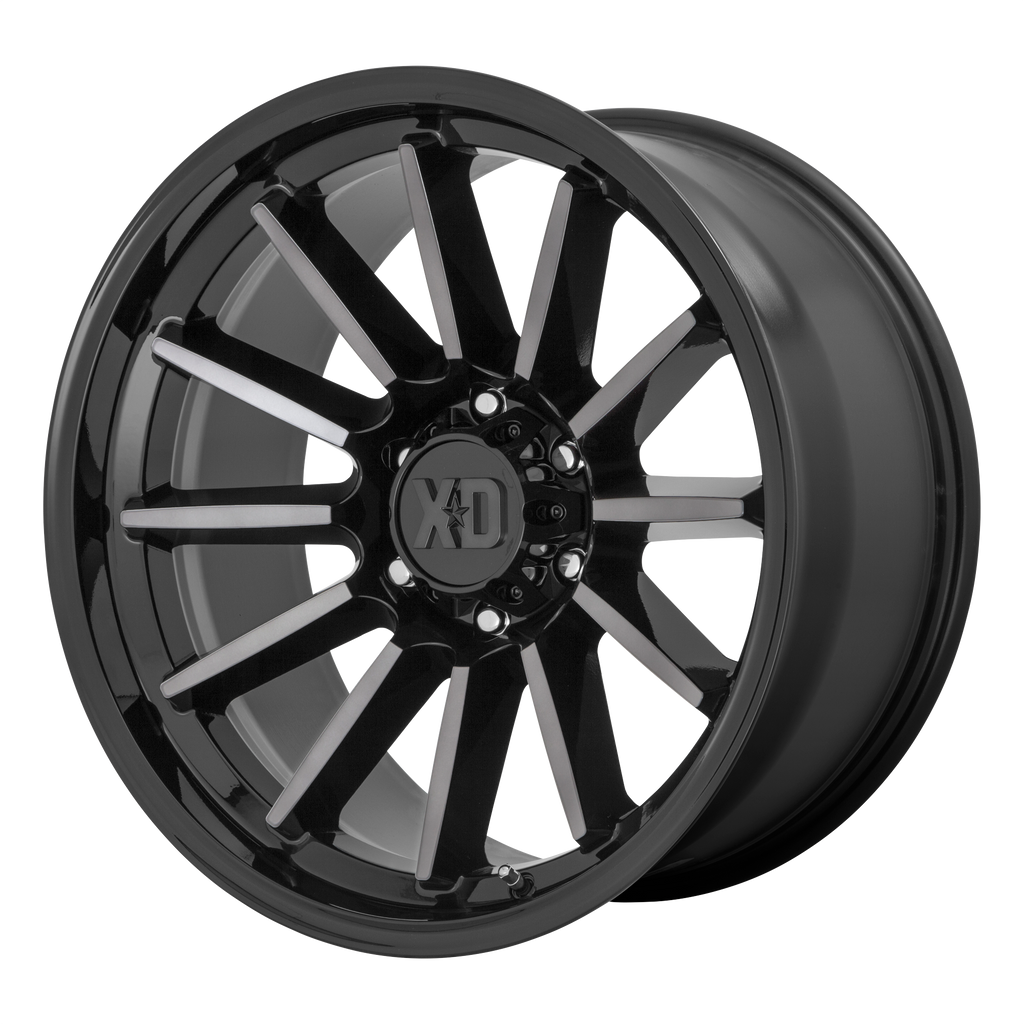 XD855 22X10 5X5.0 G-BLK MACH GTCC -18MM
