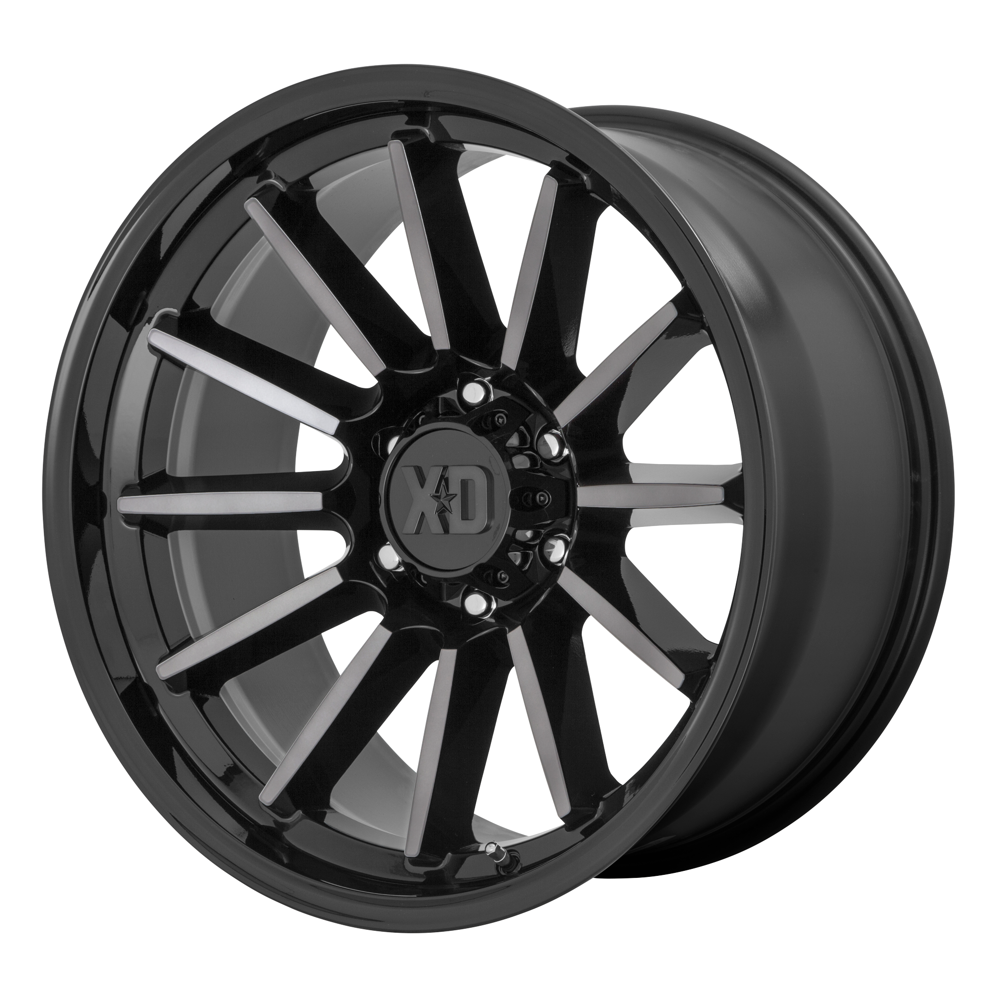 XD855 22X10 5X5.0 G-BLK MACH GTCC -18MM