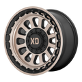 XD856 17X9 5X5.0/5.5 S-BLK BRZTCC 18MM