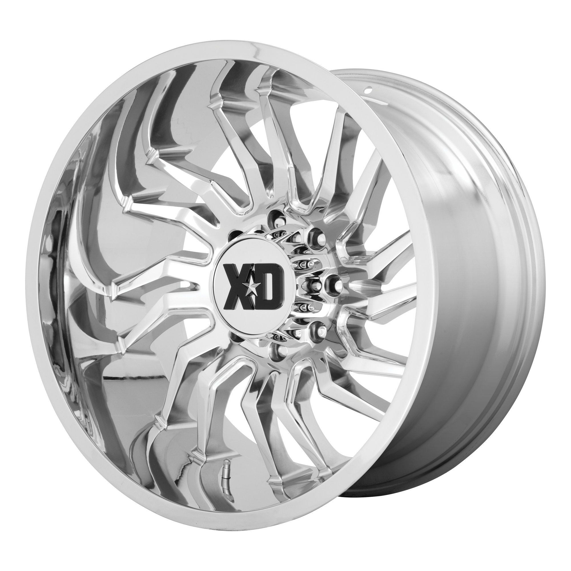 XD858 22X10 8X6.5 CHROME -18MM