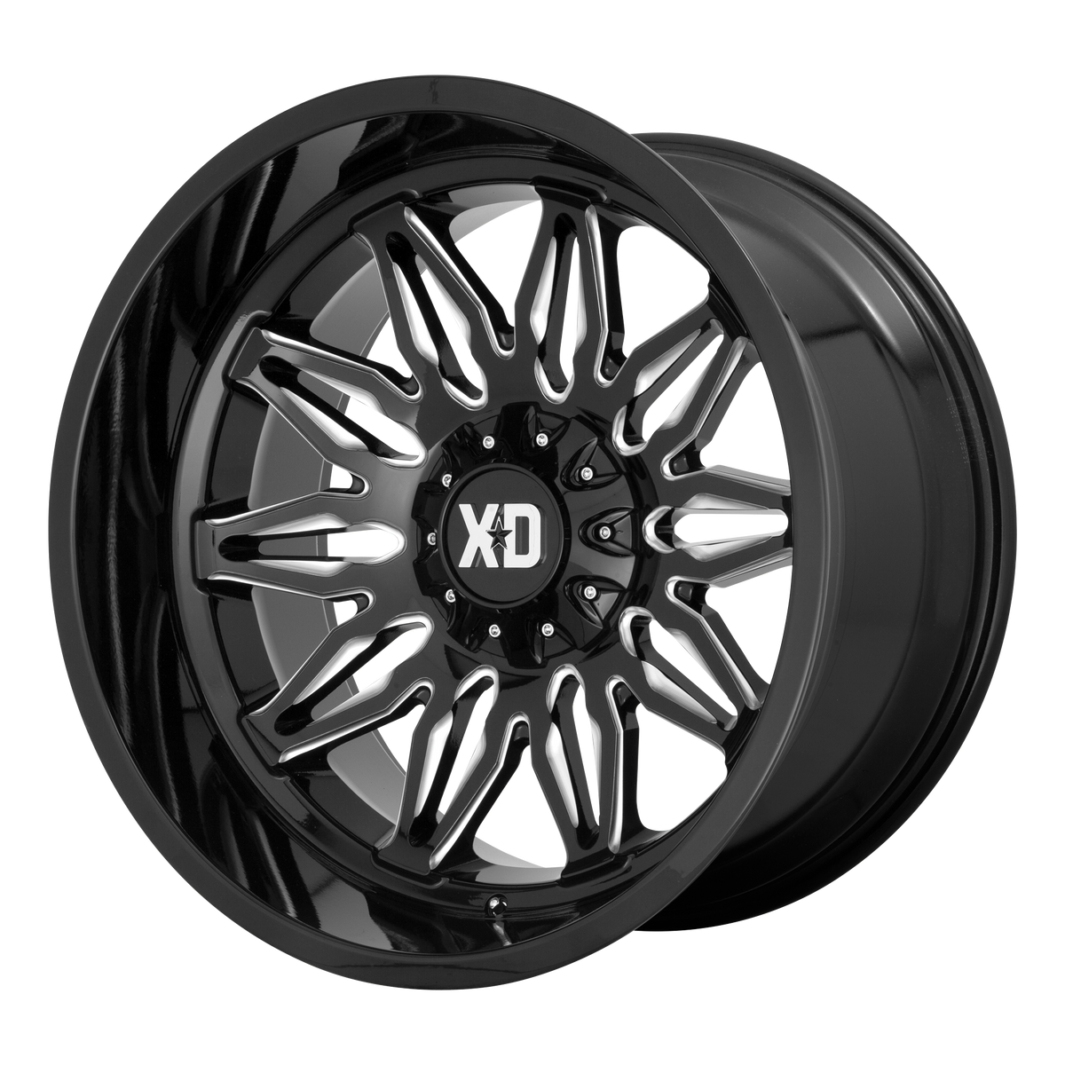 XD859 22X12 6X135/5.5 G-BLK MILLED -44MM