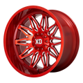 XD859 20X10 6X135/5.5 GL-RED-MIL -18MM