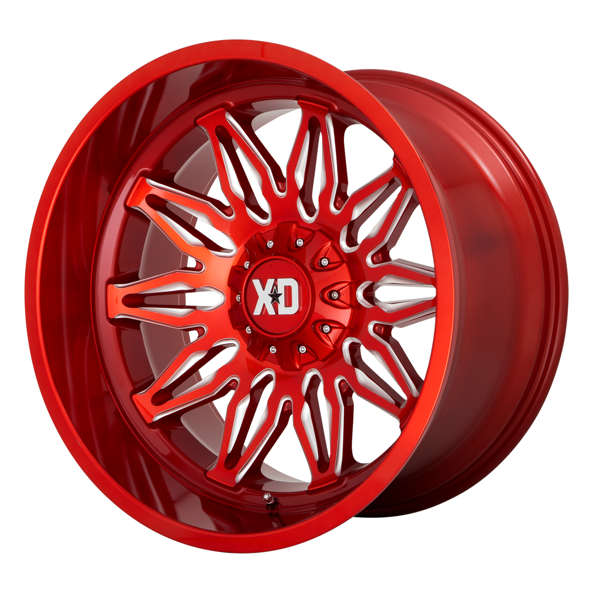 XD859 20X10 6X135/5.5 GL-RED-MIL -18MM