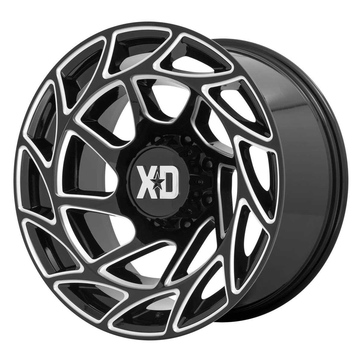 XD860 20X12 5X5.0 G-BLK MILL -44MM