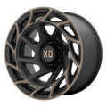 XD860 17X9 6X5.5 S-BLK BRZTCC -12MM